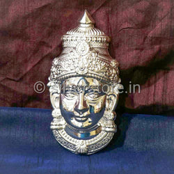 925 Silver Laxmi Face Pooja Items