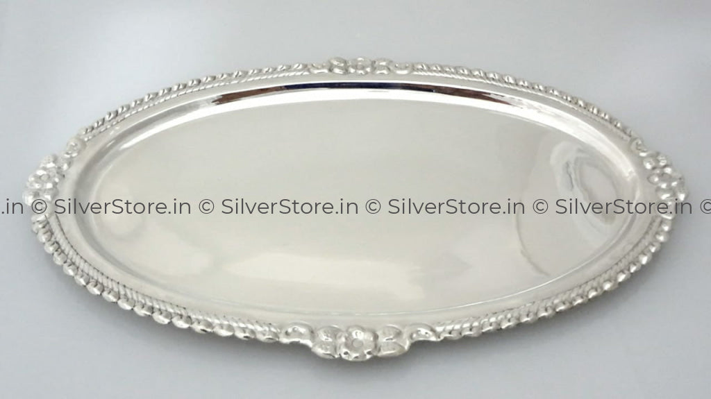 925 silver tray 925 Bis hallmark –