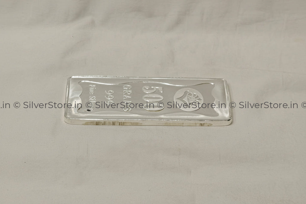 999 Pure silver bar -500 grams silver bar -990 bis hallmark silver bar