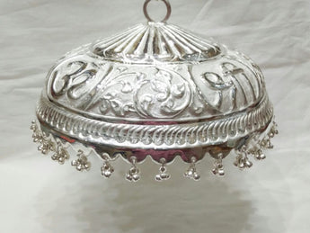 999 Pure Silver Chattar Pooja Item