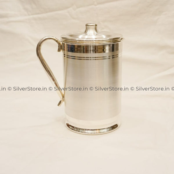 Pure Silver Jug - Rashna Pattern 990 Bis Hallmark Silver Jug