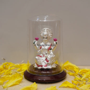 999 Pure Silver Laxmi Idol - La4 Silver Idol