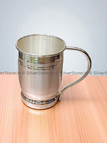 999 Pure Silver Mug 990 Silver Bis hallmarked silver coffee mug