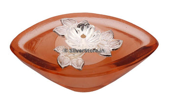 Fancy Silver Diya