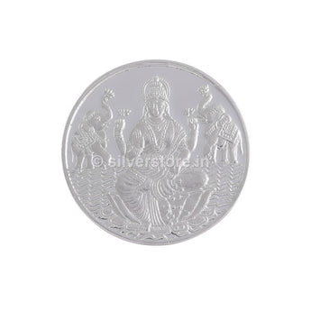 Laxmiji Silver Coin - 999 Fine Coin