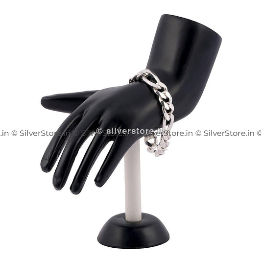 Mens Silver Linked Bracelets Braclet