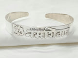 Om Namah Shivay Kada - Bracelet For Men Silver Mens Bracelets