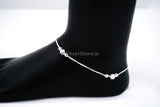 Pure Silver Anklet - 925 Silver