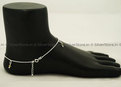 Pure Silver Anklet - 925 Silver