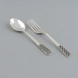 Pure Silver Dinner Set /Pure Silver thali set - 925 Bis hallmarked - Antique Finish on Border