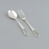 Pure Silver Dinner Set /Pure Silver thali set - 925 Bis hallmarked - Nakshi work with Antique Fnish with glass katori