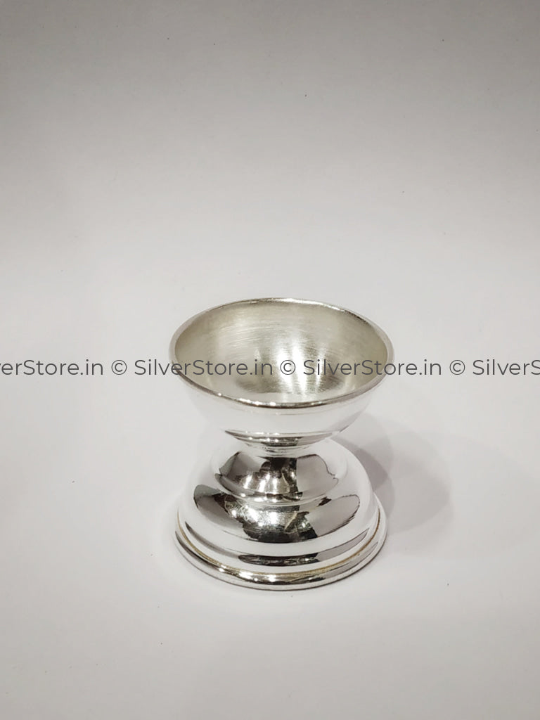 Pure Silver Diya - Pack Of 2