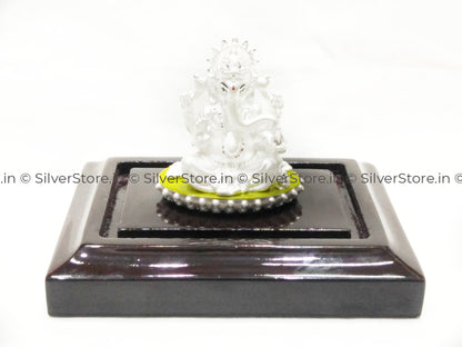 Pure Silver Ganesh Idol - Divine Gift