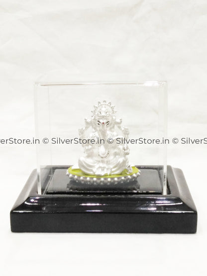 Pure Silver Ganesh Idol - Divine Gift