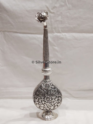 Pure Silver Gulab Dani - 925 Pooja Item