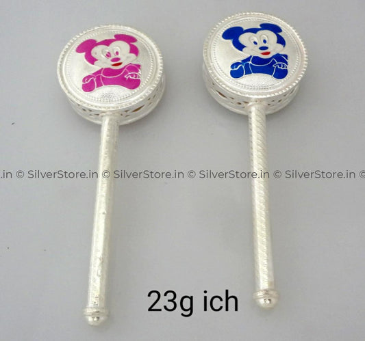 Pure Silver Jhunjhuna / Gugra /silver Toy - 925 Baby Gifts