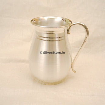 Pure Silver Jug - 990 Bis Hallmarked