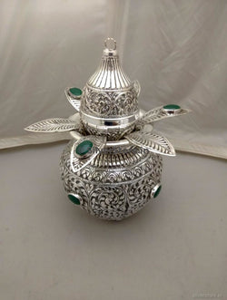 Pure Silver Kalash - 925 Silver Pooja Item