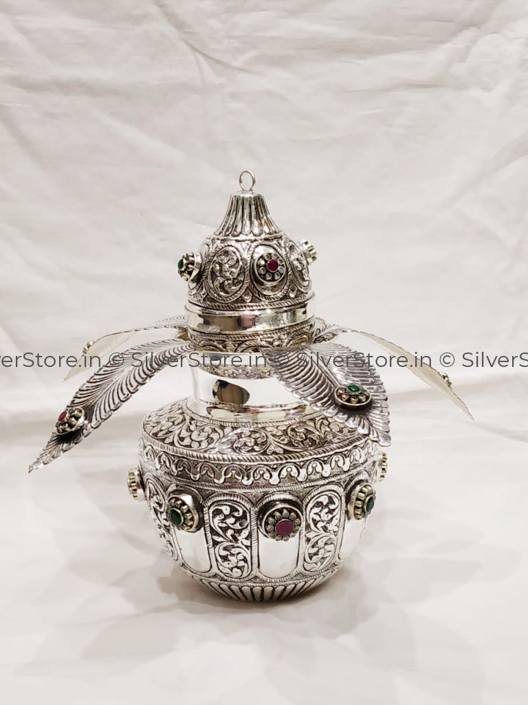 Pure Silver Kalash Set - 925 Bis Hallmark
