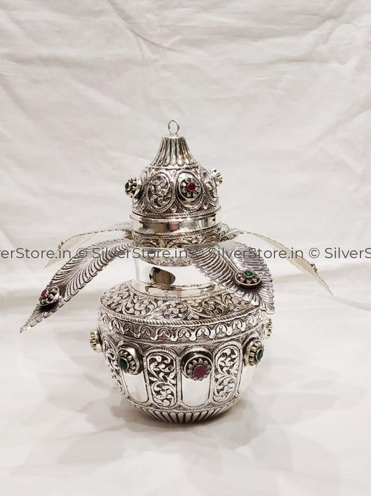 Pure Silver Kalash Set - 925 Bis Hallmark