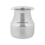 Pure Silver Lota With 990 Bis Hallmark - 4 Height Glass
