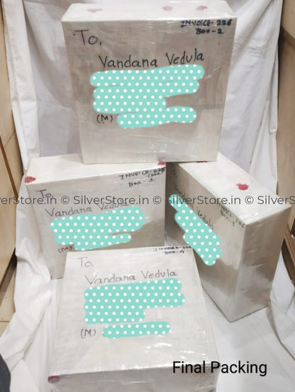 Pure Silver Plate - 990 Bis Hallmark Pure Silver Dinner Plate