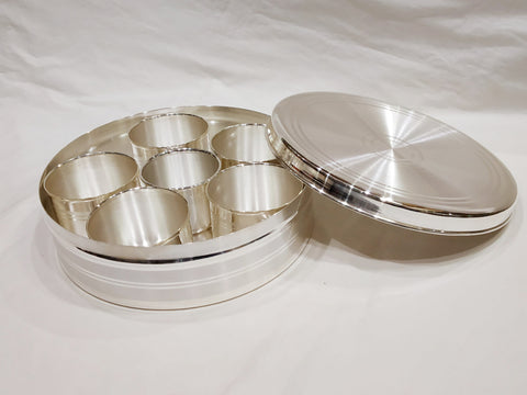 Pure Silver Pooja Box - 990 Bis Hallmarked Pooja Item