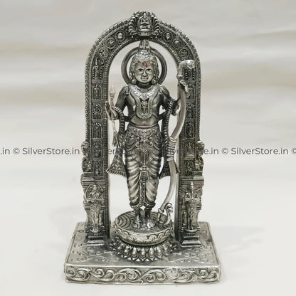 Pure Silver Ram Lalla Idol - 925 Silver
