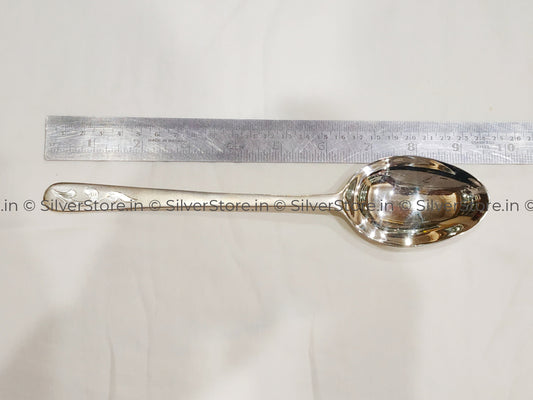 Pure Silver Serving Spoon
