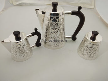 Pure Silver Tea Set - 925 Silver Tea