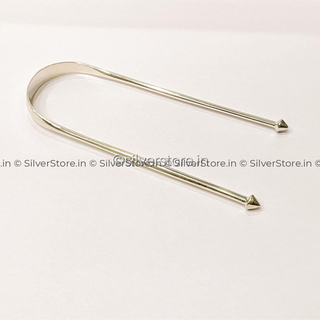 Pure Silver Tongue Cleaner/Silver Uliya/Silver jibi - 925 Silver