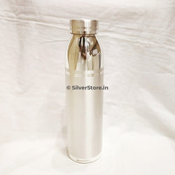 Pure Silver Water Bottle - 970 Bis Hallmarked 750 Ml Capacity Silver Jug