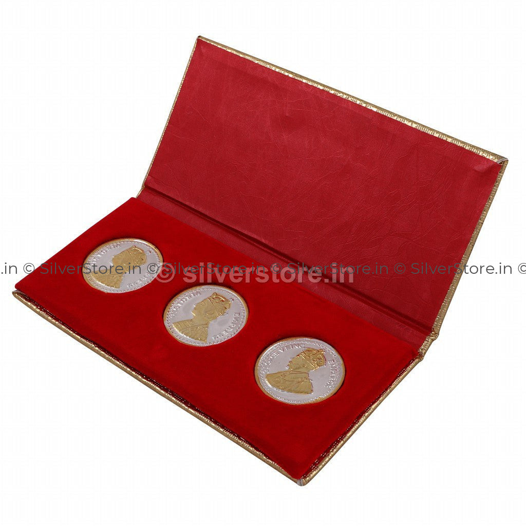 Queen Victoria And King George Coins - 30 Grams Coin