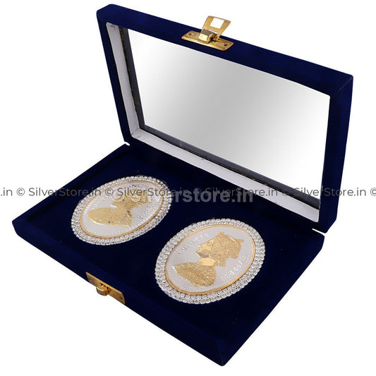 Queen Victoria And King George Coins - 40 Grams Coin