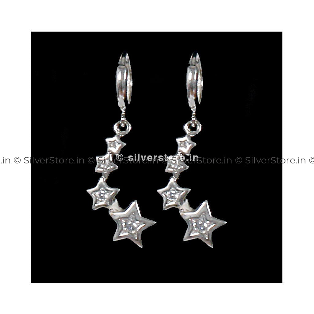 Rising Star Earring Silver Earing