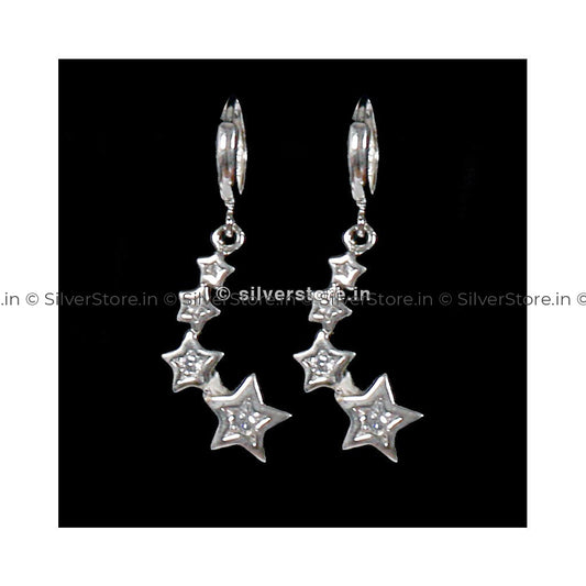 Rising Star Earring Silver Earing