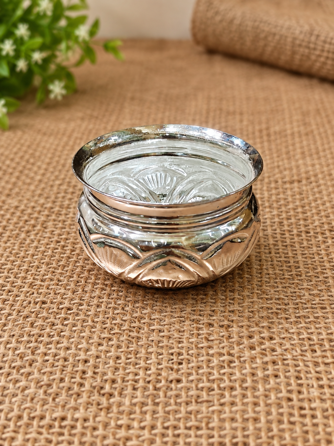Silver Bowl - prasad bowl -925 silver bis hallmark