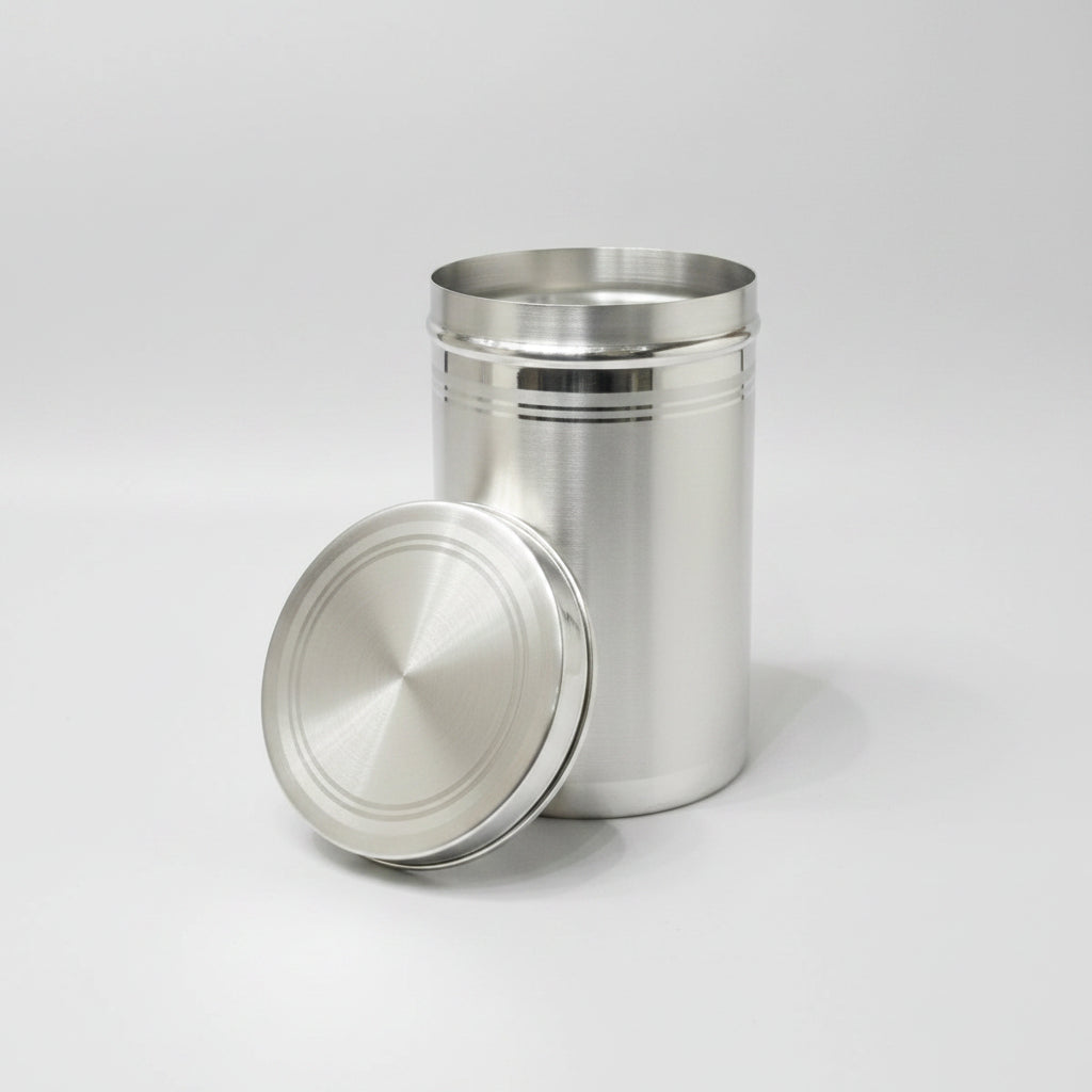 999 Pure Silver Jar - 990 Bis Hallmark