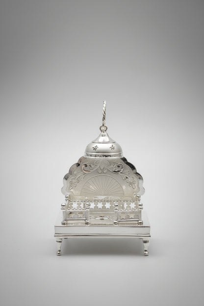 silver singhasan