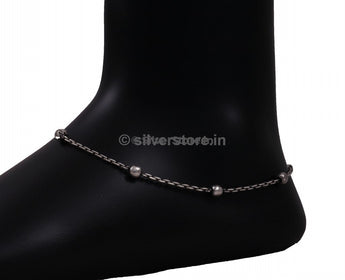 Silver Anklet Anklets