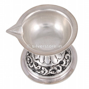 Silver Antique Divi Pooja Item
