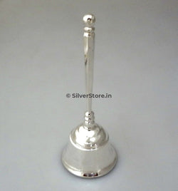 Silver Bell - 925 Silver Pooja Item