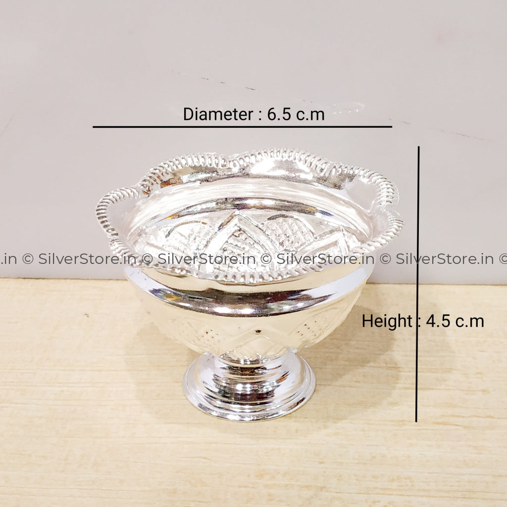 Silver Bowl / Cup - 925 Silver Small Size Bowl