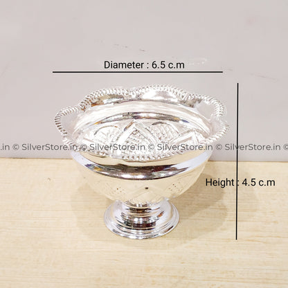 Silver Bowl / Cup - 925 Silver Small Size Bowl