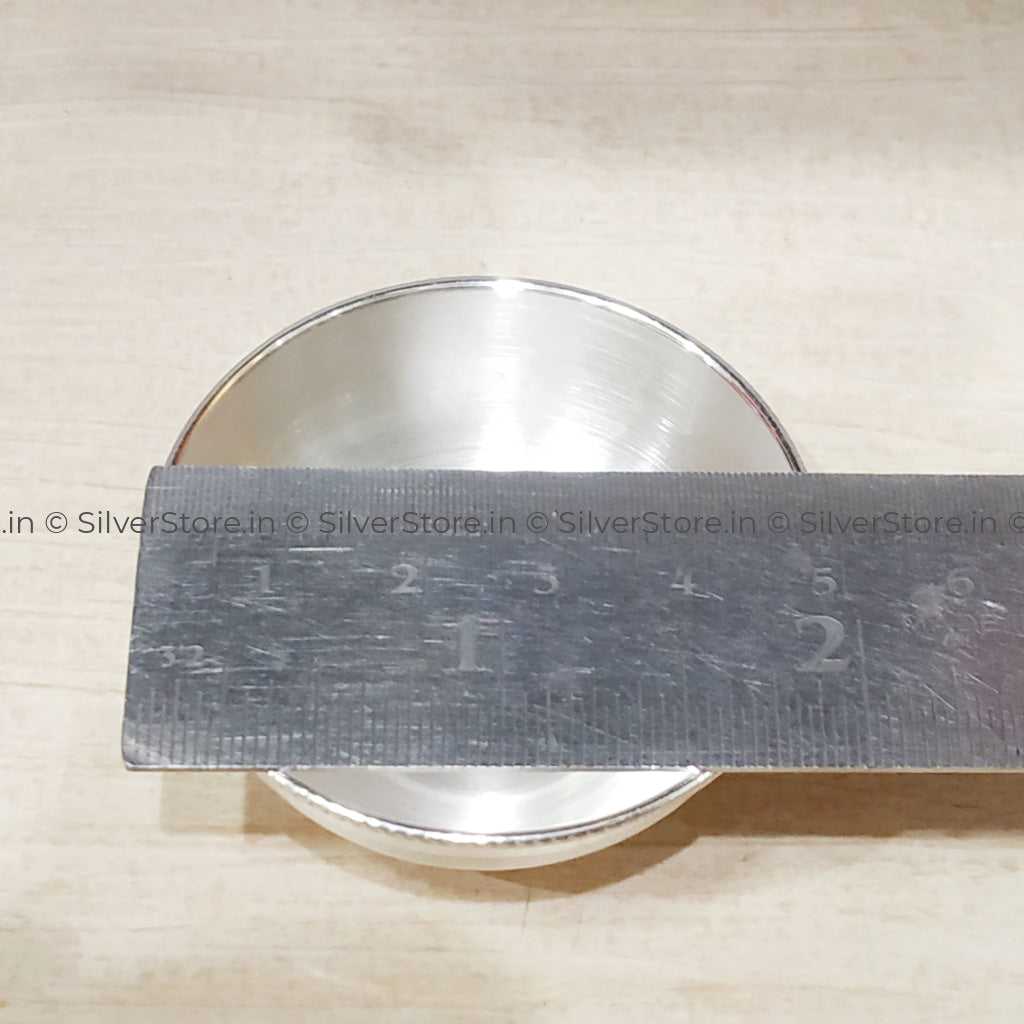 Silver Bowl - Small Size