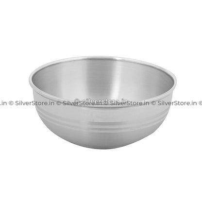 Silver Bowl - Small Size Range 990 Bis Hallmark