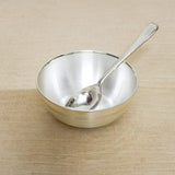 Silver Bowl & Spoon For New Born Baby - Bis Hallmark Gifts