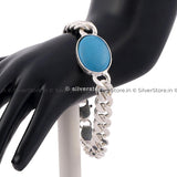 Silver Salman Bracelet For Man