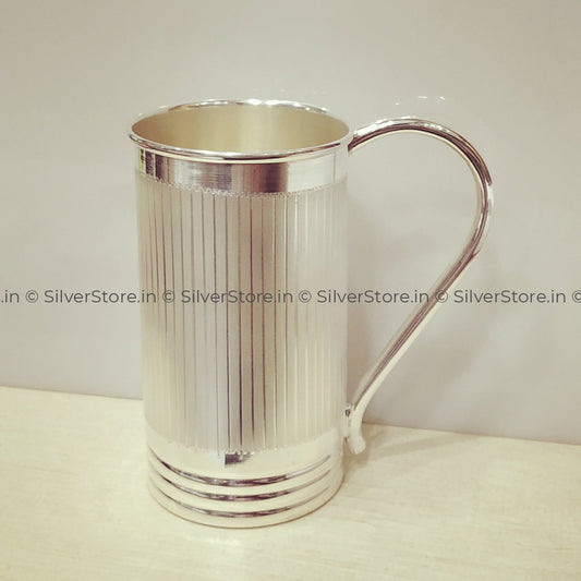 Silver Coffee Mug - 925 Bis Hallmarked Silver Coffee Mug