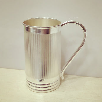 Silver Coffee Mug - 925 Bis Hallmarked Silver Coffee Mug